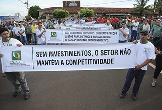 Manifestação por retomada do setor sucroenergético Revide Notícias