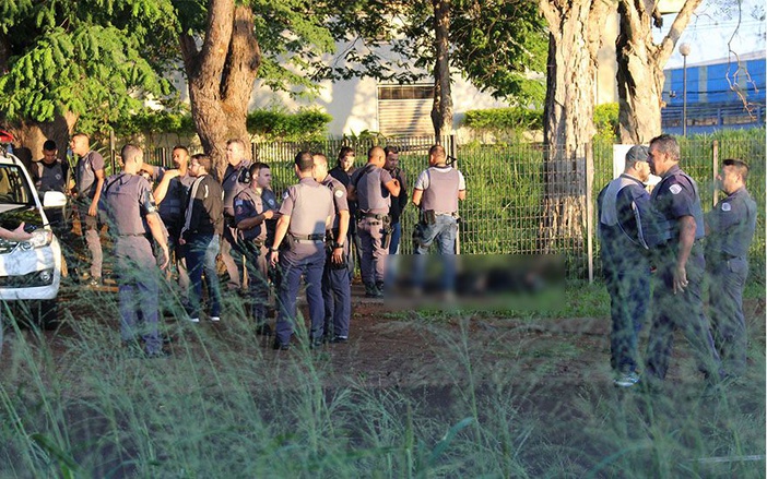 Um assaltante morre e outro fica ferido em tiroteio dessa madrugada, em Ribeirão Preto