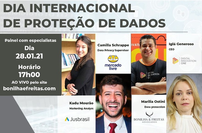 Bonilha & Freitas Advogados promove evento para celebrar o Dia Internacional de Proteção de Dados