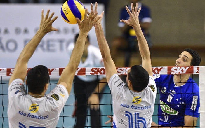 Vôlei Ribeirão perde partida para o Cruzeiro neste sábado, 19