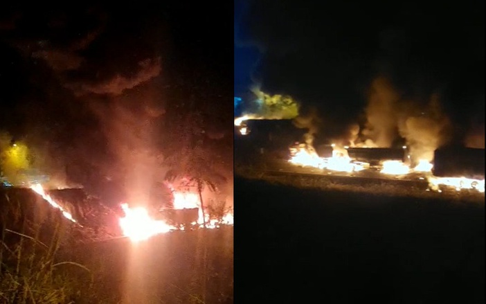 Grave acidente entre três caminhões mata duas pessoas na rodovia Anhanguera, em Orlândia