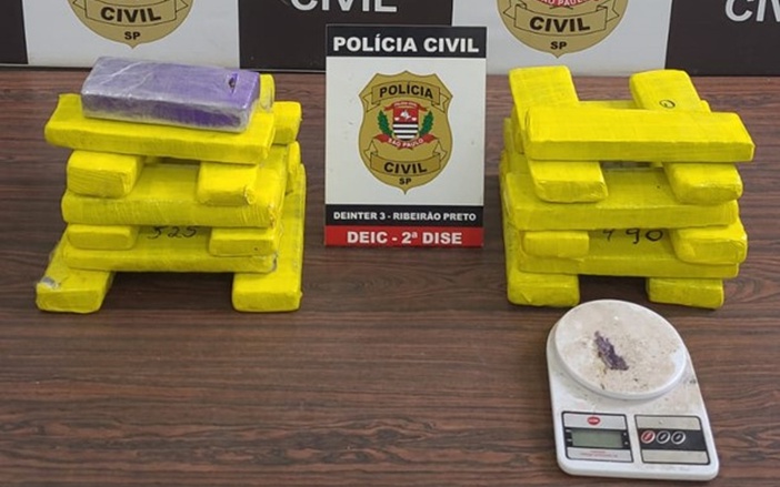Polícia Civil prende duas pessoas por tráfico de drogas, na zona Norte de Ribeirão Preto