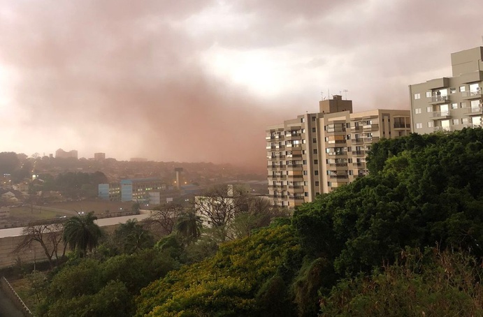 Ribeirão Preto continua em alerta para tempestades nesta segunda-feira, 27