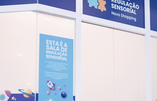 Novo Shopping inaugura sala de regulação sensorial