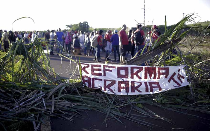 MST ocupa Fazenda Martinópolis em Serrana