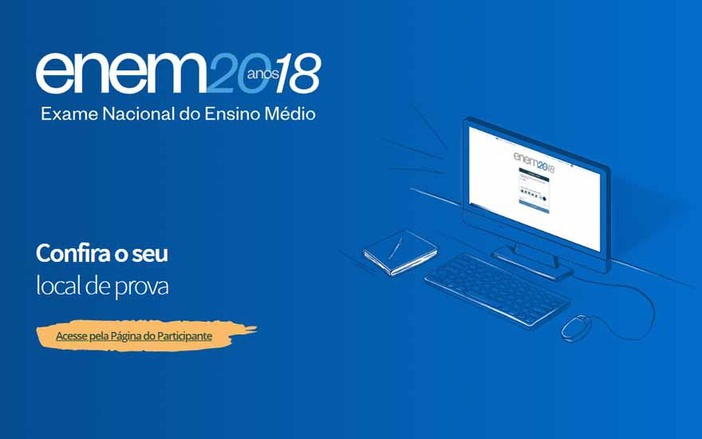 Inep orienta que participantes busquem informações apenas em sites oficias do Enem