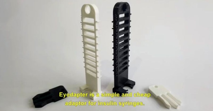 Estudantes criam adaptador para deficientes visuais autoaplicarem insulina