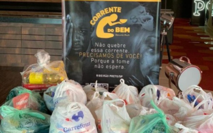 Projeto Corrente do Bem Ribeirão recebe doações para ajudar famílias da cidade