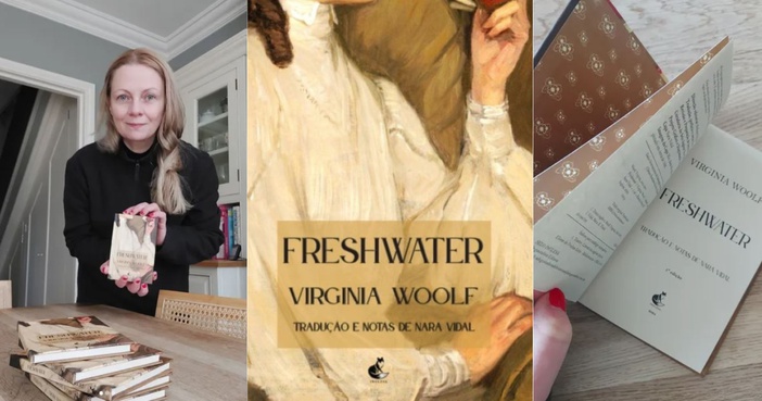 Selo Inglesa Traz 'Freshwater', de Virginia Woolf, para o Público Brasileiro