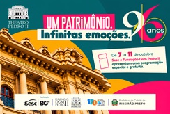 Theatro Pedro II celebra 96 anos com atrações gratuitas
