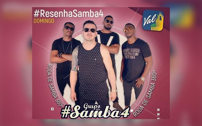 Bar do Val recebe o “Samba 4” neste domingo, 23