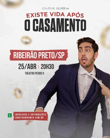 Jonathan Nemer se apresenta no Theatro Pedro II