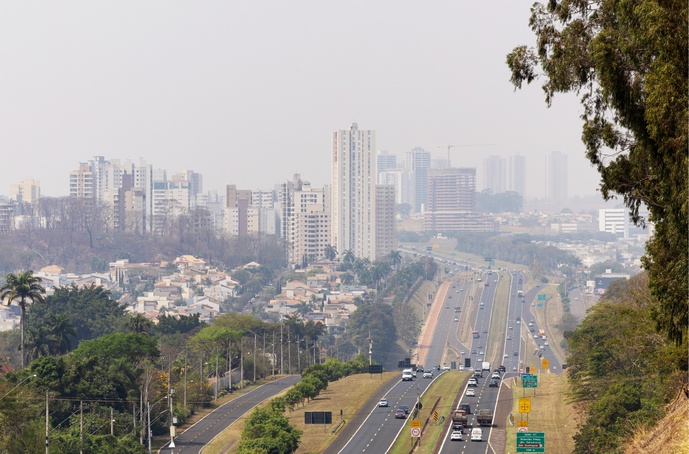 Em níveis considerados ruins, qualidade do ar em Ribeirão Preto segue como um problema recorrente