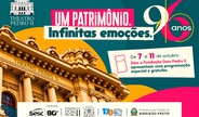 Theatro Pedro II celebra 96 anos com atrações gratuitas