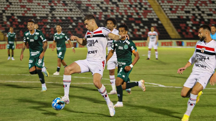 Lucas Dias vê evolução do Botafogo e projeta duelo contra o Ceará