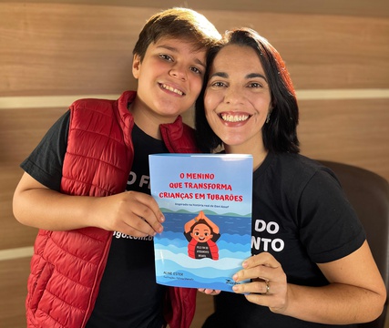 Livro infantil aborda com leveza o tema do afogamento infantil e será destaque na FIL de Ribeirão Preto