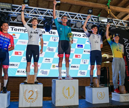 Ciclista de Ribeirão Preto conquista pódio em prova nacional