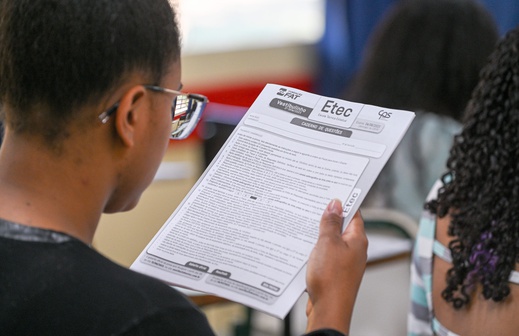 Vestibulinho divulga cursos mais concorridos das Etecs