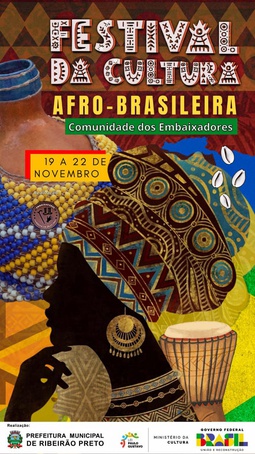 Ribeirão Preto recebe Festival da Cultura Afro-Brasileira entre os dias 19 e 22 de novembro