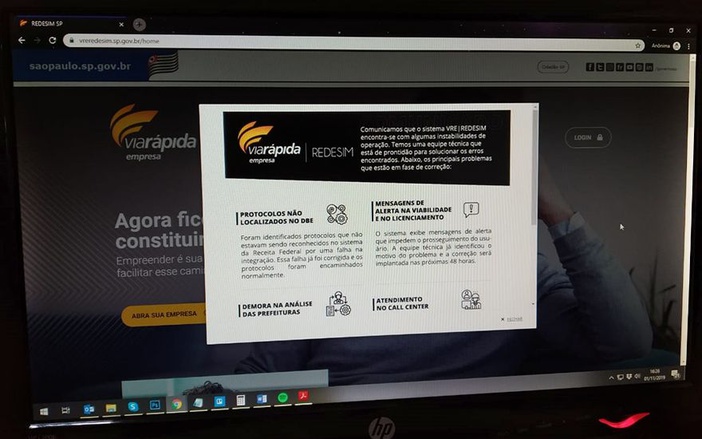 Problemas em sistema dificulta a abertura de empresas em Ribeirão Preto