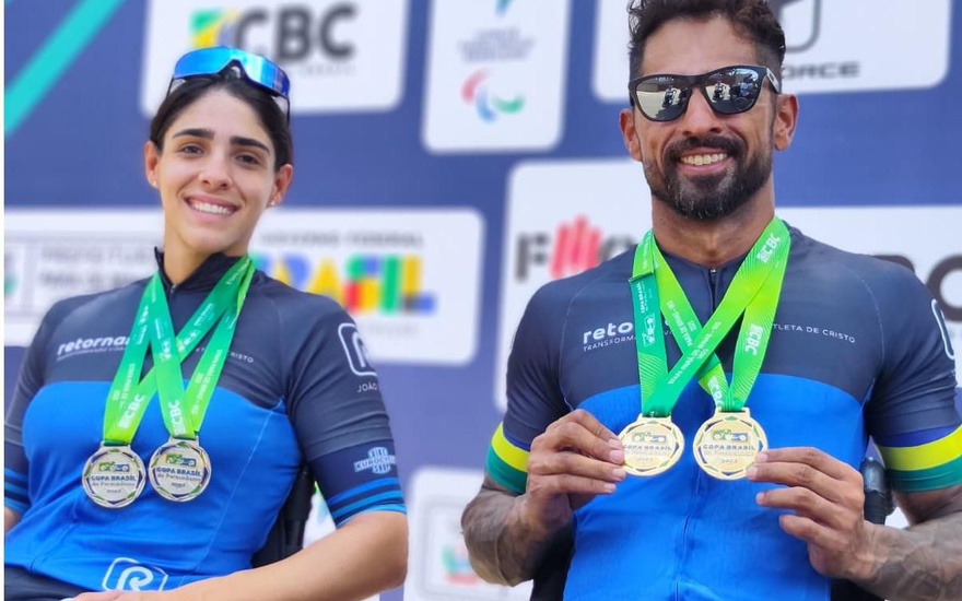 Atletas de Ribeirão son campeones de la Copa Brasileña de Paraciclismo