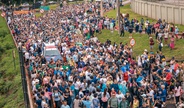 Romaria de Nossa Senhora Aparecida reúne milhares de fiéis em Ribeirão Preto