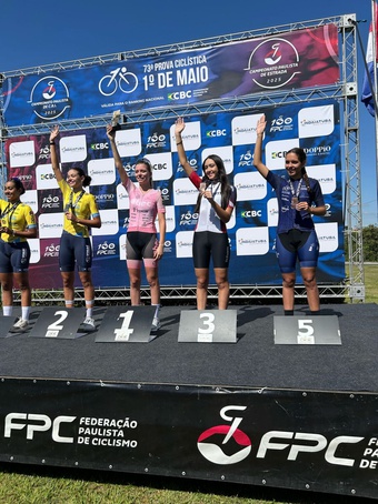 Ciclista de RP sobe ao pódio na 73ª Prova Ciclística 1º de Maio