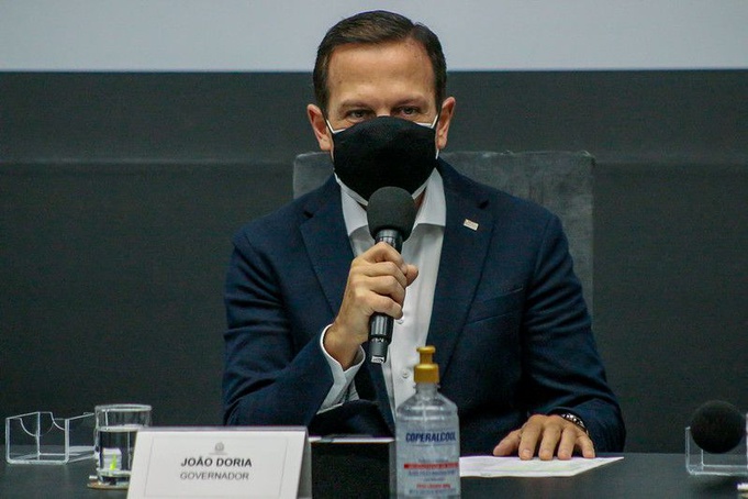 João Doria testa positivo para Covid-19 pela segunda vez