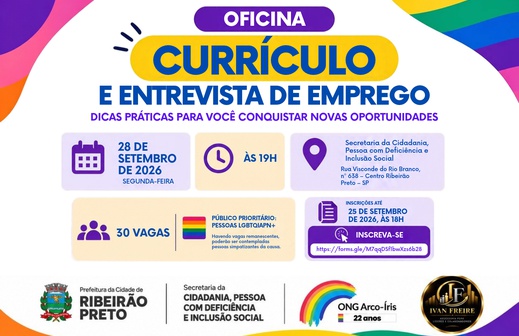 Oficina de emprego abre vagas em Ribeirão Preto