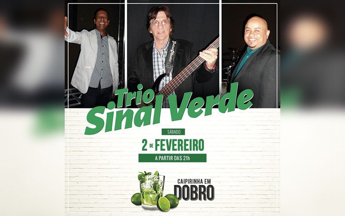 Bar do Val recebe o grupo “Trio Sinal Verde” neste sábado, 2