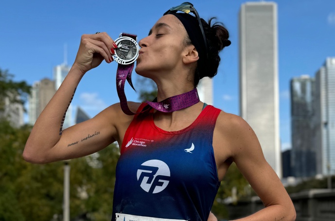 Conheça a história da atleta de Ribeirão Preto que correu na maratona de Chicago neste ano