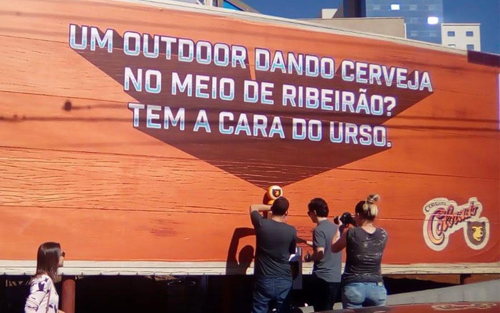 Ação inusitada chama atenção de ribeirãopretanos nesta quarta-feira, 22