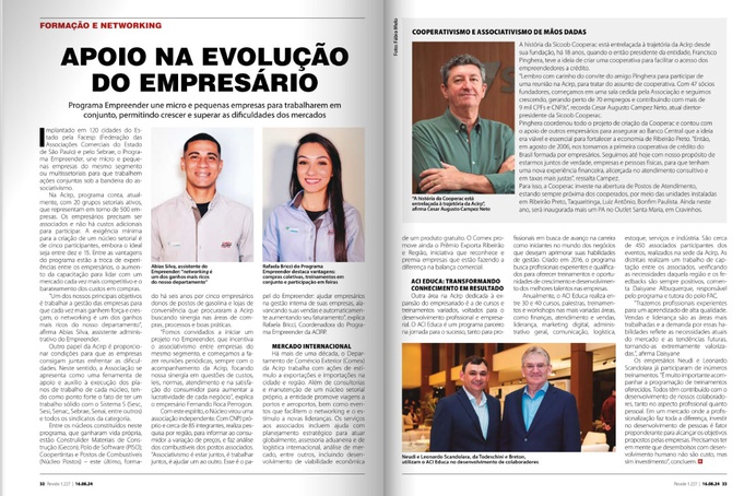Apoio na evolução do empresário