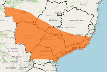 Inmet emite alerta de perigo para tempestade em Ribeirão Preto