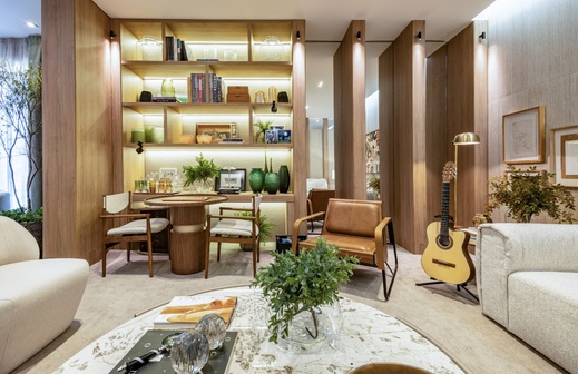 Maximalismo explora texturas, materiais e sensações na arquitetura de interiores