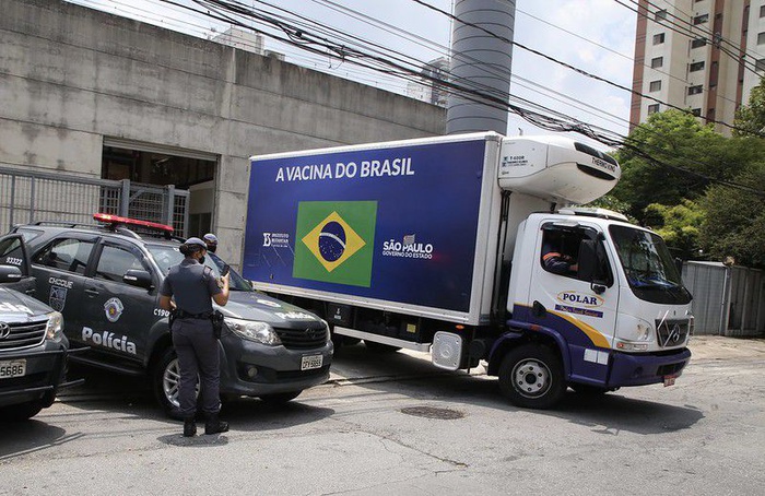 Ribeirão Preto recebe mais 12,3 mil doses da CoronaVac em lote enviado nesta quarta, 20