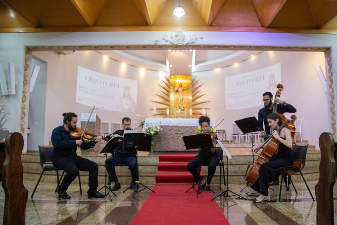 Orquestra de Câmara da Alma se apresenta na Paróquia São Francisco de Assis neste domingo