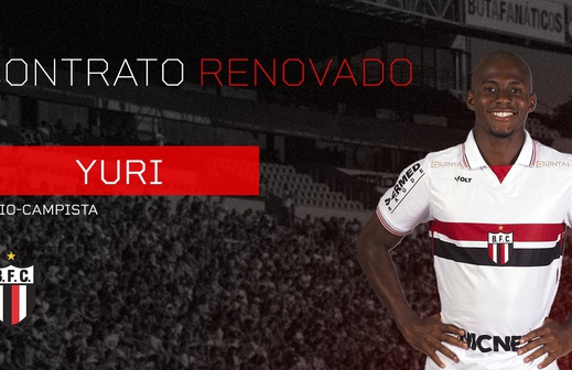 Botafogo renova contrato com Yuri até 2029