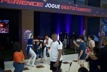 Novo Shopping celebra o Dia das Crianças com Street Fighter gratuito na Arena Experience