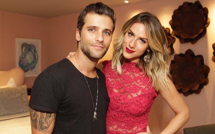 Bruno Gagliasso e Giovanna Ewbank participam de lançamento em Ribeirão Preto