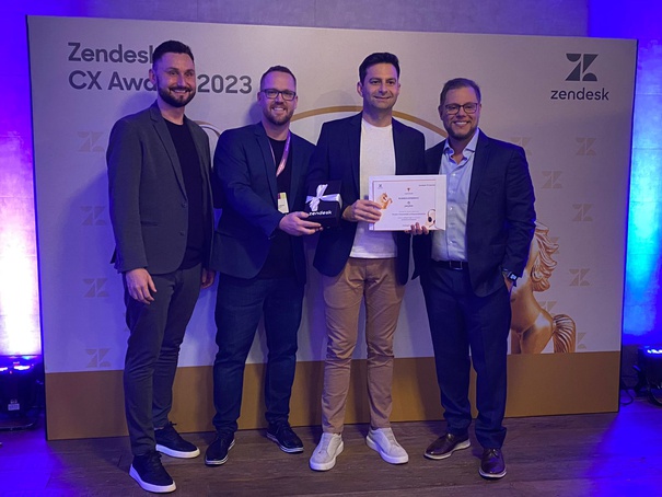 Perplan conquista primeiro lugar no Zendesk CX Awards 2023 na categoria "Business Experience"