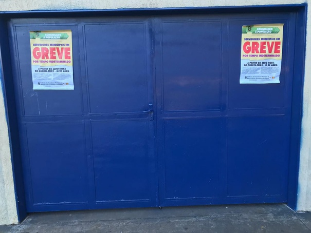 Segundo dia de greve terá concentração na Câmara Municipal, diz sindicato