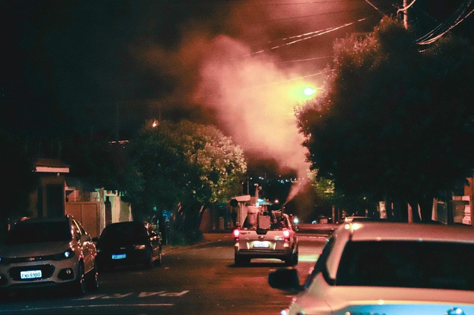 Três bairros terão nebulização veicular noturna entre segunda, 17, e quarta-feira, 19