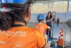 Projeto ensina educação no trânsito a crianças de Jardinópolis