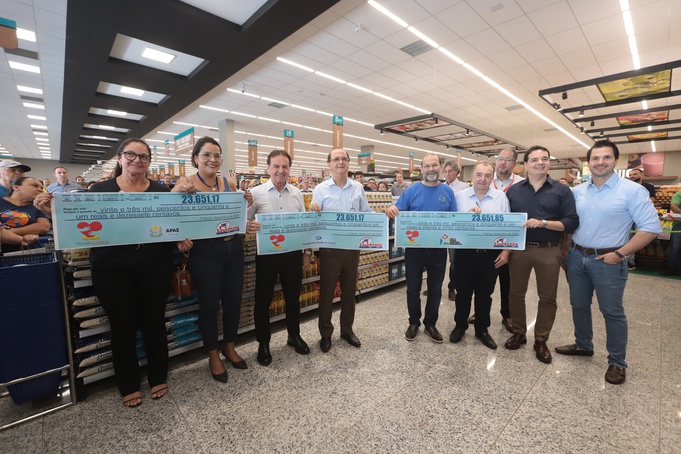 Campanha Moeda Solidária, do Savegnago Supermercados, arrecada mais de R$ 950 mil e beneficia entidades assistenciais
