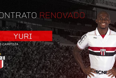 Botafogo renova contrato com Yuri até 2029