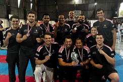 Karatê masculino de Ribeirão Preto conquista vice-campeonato nos Jogos Abertos do Interior