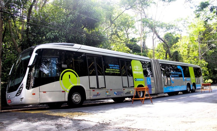 Transerp inicia testes do ônibus articulado nesta quarta-feira, 27
