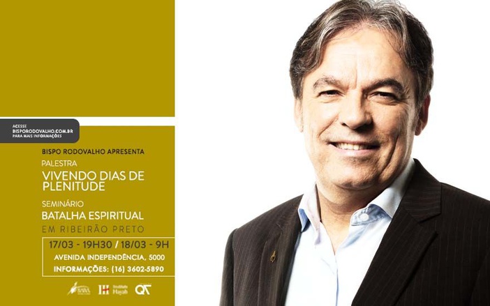 Robson Rodovalho ministra palestras gratuitas em Ribeirão Preto