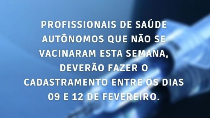 Em Sertãozinho, vacinação contra a Covid-19 de profissionais da saúde autônomos dura apenas um dia
